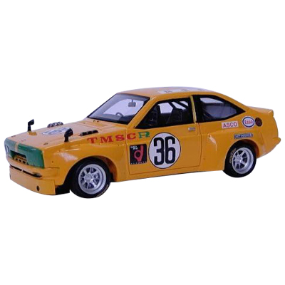 トヨタ スターレット 1973年 富士ビクトリー 200Km 2位 #36 館 信秀 1/43