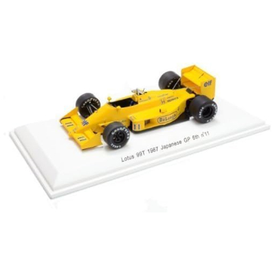 ロータス 99T 1987年日本GP 6位 #11 中嶋悟 レーヴコレクション 1/43