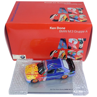 BMW M3 Group A 1989 ケン・ドーン Art Car ミニチャンプス 1/18