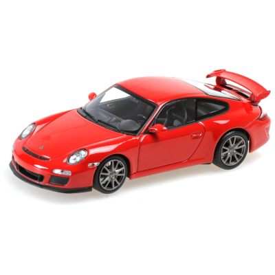 ポルシェ 911 GT3 2009 レッド ミニチャンプス 1/43