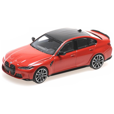BMW M3 2020 レッドメタリック ミニチャンプス 1/43