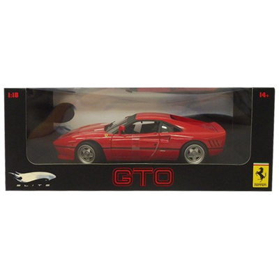 フェラーリ GTO レッド ホットウィール エリート マテル 1/18