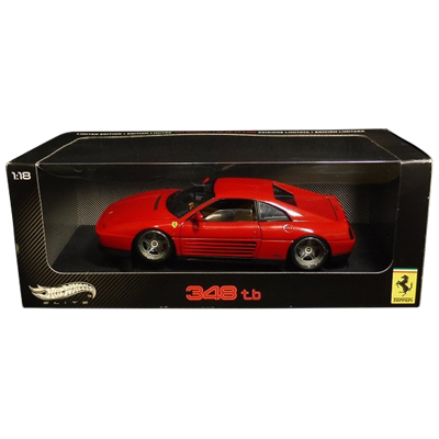 フェラーリ 348 tb レッド ホットウィール エリート マテル 1/18