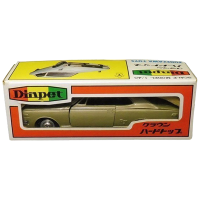 クラウン ハードトップ メタリックオリーブ No.188 ダイヤペット ヨネザワ 1/40