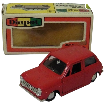 ホンダ N360 レッド No.168 ダイヤペット ヨネザワ 1/40