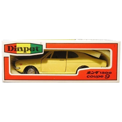 ホンダ 1300 クーペ9 No.216 ライトイエロー ダイヤペット ヨネザワ 1/40