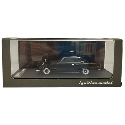 日産 スカイライン 2000 GT-X KGC10 ブラック イグニッションモデル 1/43