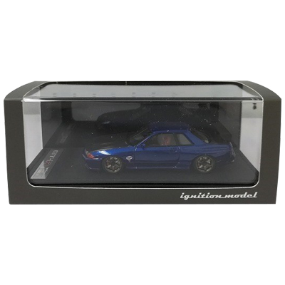 日産 スカイライン GT-R ニスモ R32 ブルー イグニッションモデル 1/43