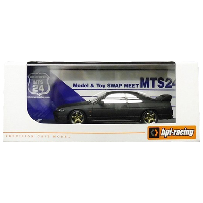 日産 スカイライン GT-R V-スペック N1 R33 マットブラック アイアイアド特注 1/43
