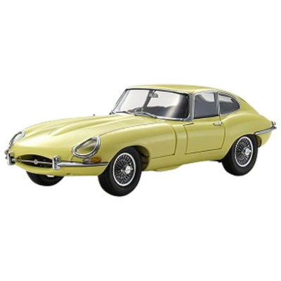 ジャガー Eタイプ ペールプリムローズ ライトイエロー 京商 KYOSHO 1/18