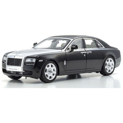 ロールス・ロイス ゴースト ブラック シルバー 京商 KYOSHO 1/18
