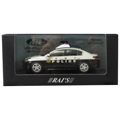 スバル レガシィ B4 2.5GT 2014 警視庁所轄署地域警ら車両 レイズ 1/43