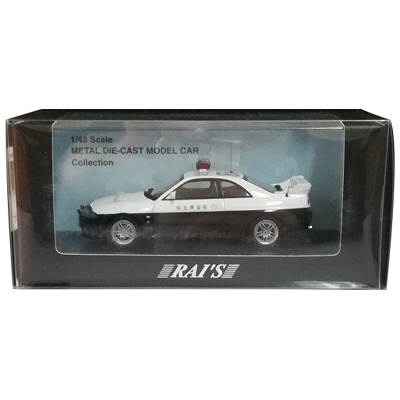 ニッサン スカイライン GT-R R33 1995 埼玉県警察高速道路交通警察隊 レイズ 1/43