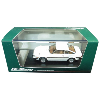 マツダ コスモ クーペ リミテッド 1979 オーロラホワイト ハイストーリー 1/43