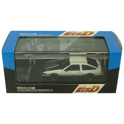 頭文字D 藤原拓海 AE86 トレノ プロジェクトD モデラーズ インターアライド 1/43