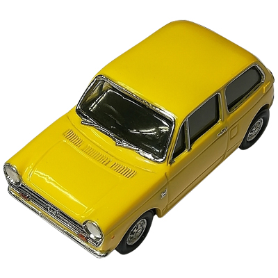 ホンダ N360 イエロー アドバンスピリット アイアイアド・カンパニー 1/43