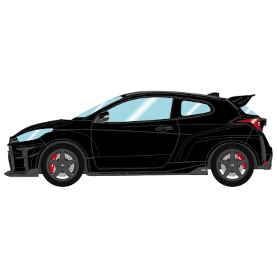 トムス GR ヤリス 2021 プレシャスブラックパール アイドロン メイクアップ 1/43