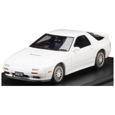 マツダ RX-7 FC3S GT-X クリスタルホワイト MARK43 ポストホビー 1/43