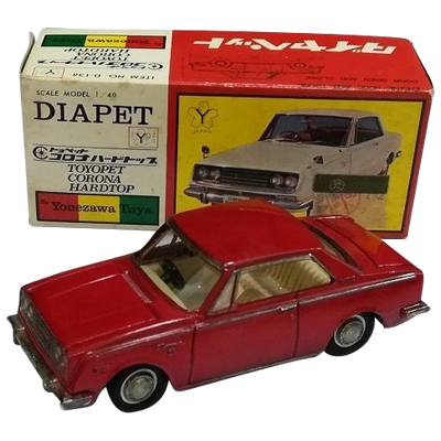 トヨペット コロナ ハードトップ レッド No.D-138 ダイヤペット ヨネザワ 1/40