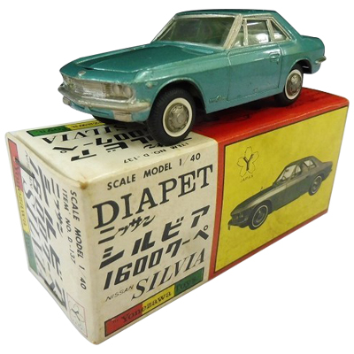 ニッサン シルビア 1600 クーペ No.D-137 ダイヤペット ヨネザワ 1/40