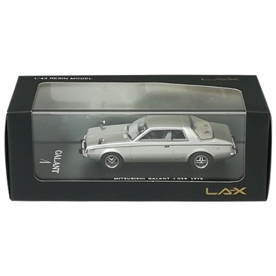 三菱 ギャラン ラムダ GSR 1976 シルバー ラックス LA-X 1/43