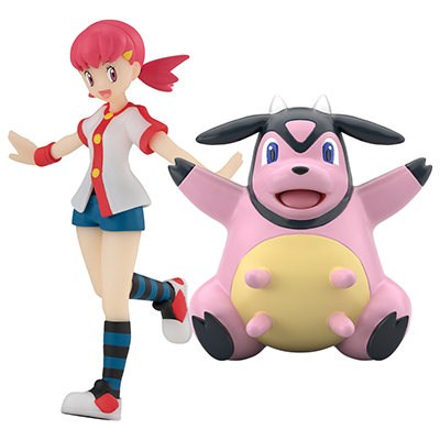 ジョウト地方 アカネ＆ミルタンク プレミアムバンダイ限定 ポケモンスケールワールド バンダイ
