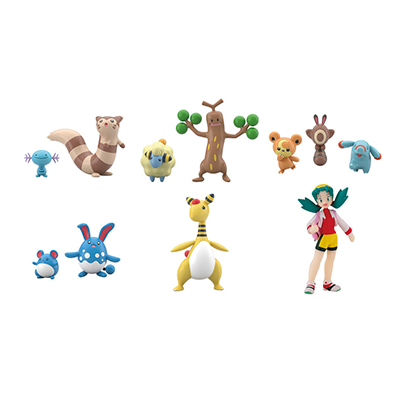 ジョウト地方2 セット ポケットモンスター ポケモンスケールワールド バンダイ
