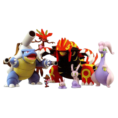 立体ポケモン図鑑XY04 全4種セット ポケットモンスター 立体ポケモン図鑑 タカラトミーアーツ