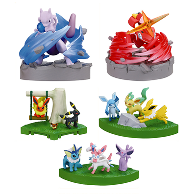 立体ポケモン図鑑BW MOVIE 16th Ver. 全5種セット ポケットモンスター 立体ポケモン図鑑