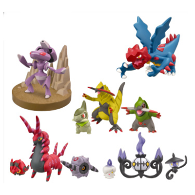 立体ポケモン図鑑BW5 全5種セット ポケットモンスター 立体ポケモン図鑑 タカラトミーアーツ