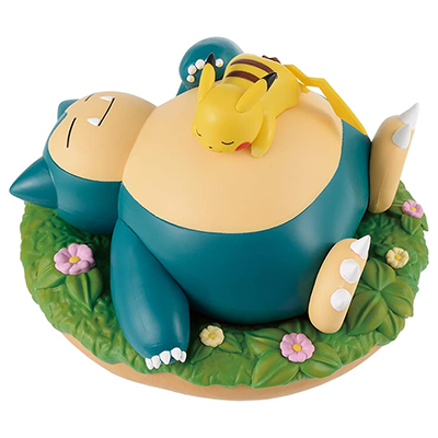 ピカチュウ＆カビゴン フィギュア ポケットモンスター サン＆ムーン バンプレスト