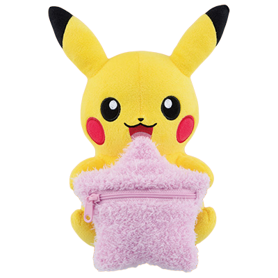 お菓子付きピカチュウぬいぐるみ～カラフルキャンディ～ ポケットモンスター バンプレスト