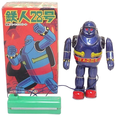 ブリキ 鉄人28号 電動リモートコントロール ビリケン商会