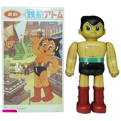 電動 鉄腕アトム The TIN AGE Collection 大阪ブリキ玩具資料室