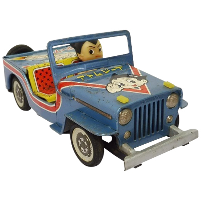 鉄腕アトム ジープ ハンドルリモコン バンダイ