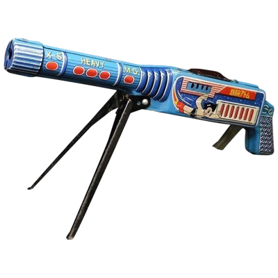 鉄腕アトム X・5機関銃 ブリキ 多田製作所