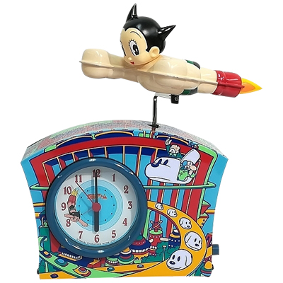 鉄腕アトム オルゴール目覚まし時計 リズム時計工業