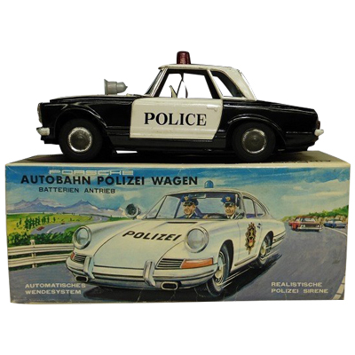 AUTOBAHN POLIZEI WAGEN ポルシェ パトカー アオシン