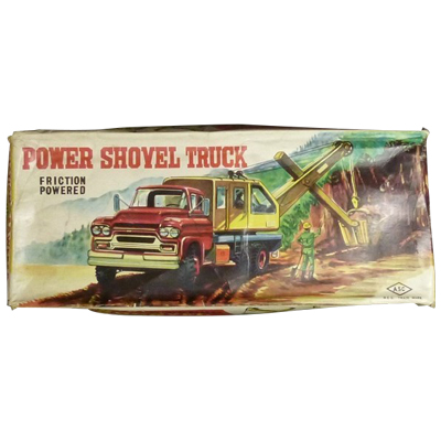 パワーショベルトラック FRICTION POWERED アオシン