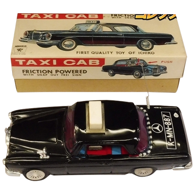 TAXI CAB ブラック ベンツ K-MN-887 フリクション イチコー