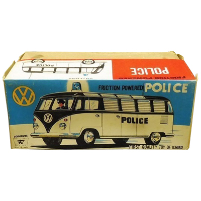 POLICE パトカー フォルクスワーゲン バス タイプII イチコー