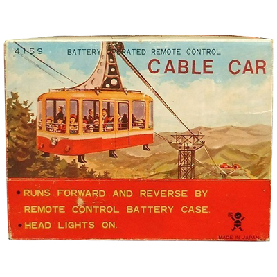 CABLE CAR 4159 バンダイ 旧ロゴ