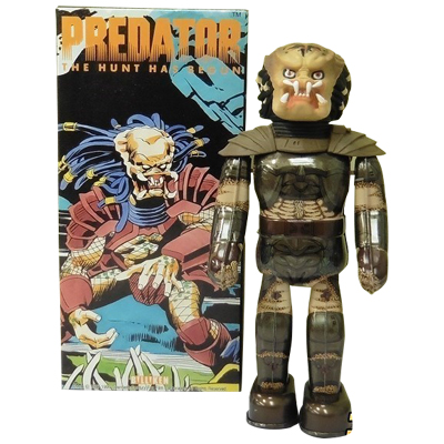 プレデター ゼンマイ歩行 ブリキ ビリケン商会