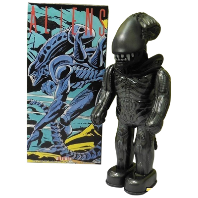 エイリアン ゼンマイ歩行 ブリキ ビリケン商会