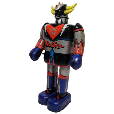 UFOロボ グレンダイザー あるくあるく ゼンマイロボット ポピー