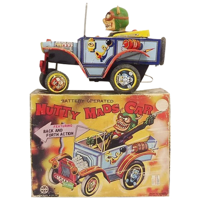 NUTTY MADS CAR ナッティマッズカー MARX TOYS