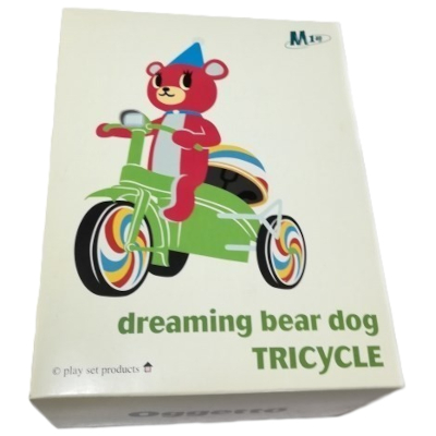 ドリーミングベアドッグ 三輪車 クリアピンク Oggetto M1号 playsetproducts