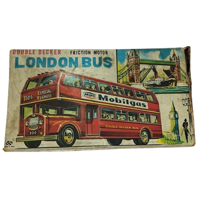ダブルデッカー ロンドンバス フリクション 浅草玩具