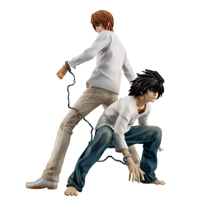 夜神月＆L 限定 DEATH NOTE G.E.M.シリーズ メガハウス