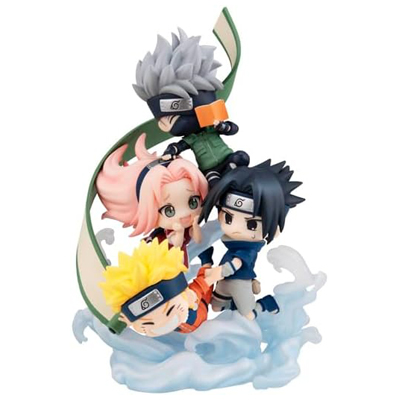 第七班集合 NARUTO-ナルト-疾風伝 FigUnity メガハウス